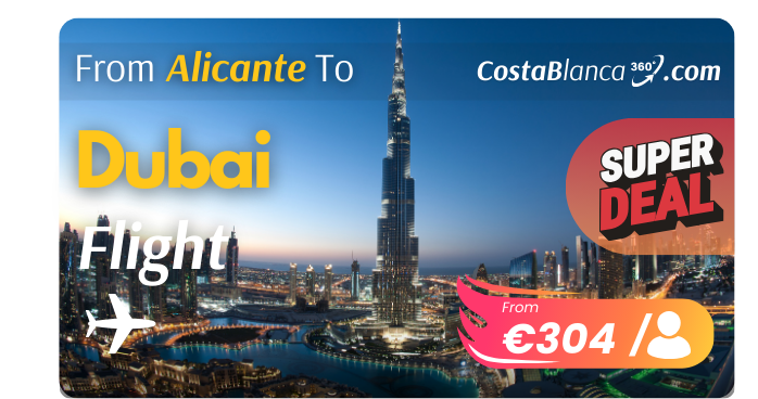 Cheap flight Alicante β Dubai